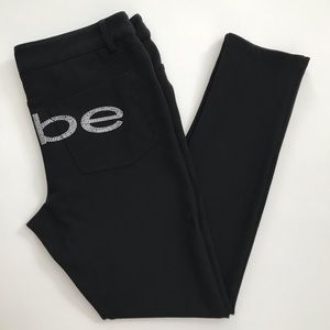 bebe Logo Stretch Pants